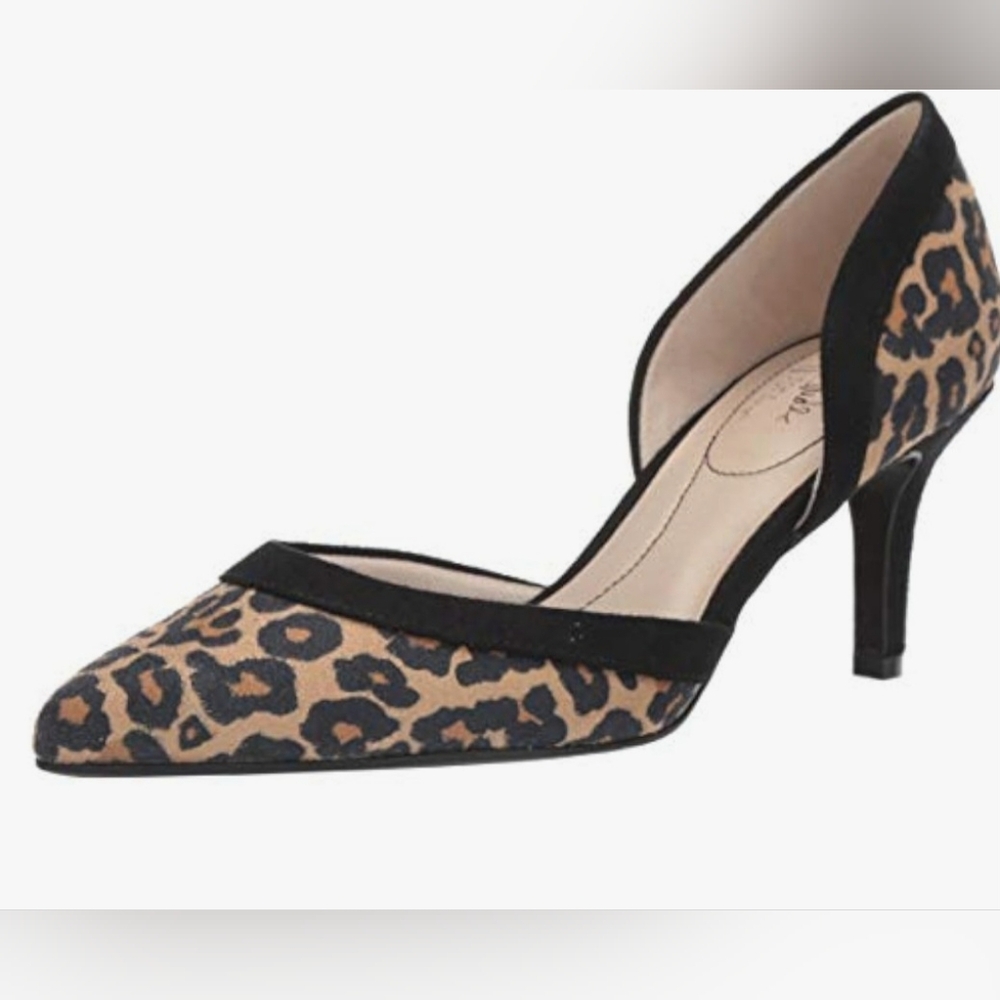 LifeStride Leopard Women's Saldana Pumps  NWOT 10